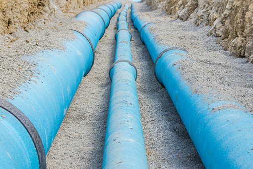 South Africa Pipeline for water systems