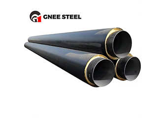 3PE steel sheathed steel insulation steel pipe